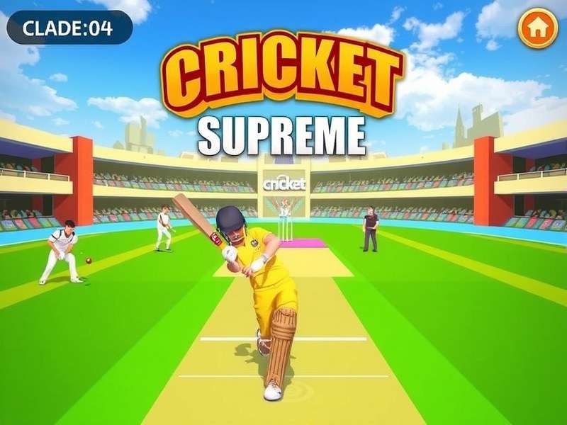 Cricket Blast Supreme gameplay screenshot